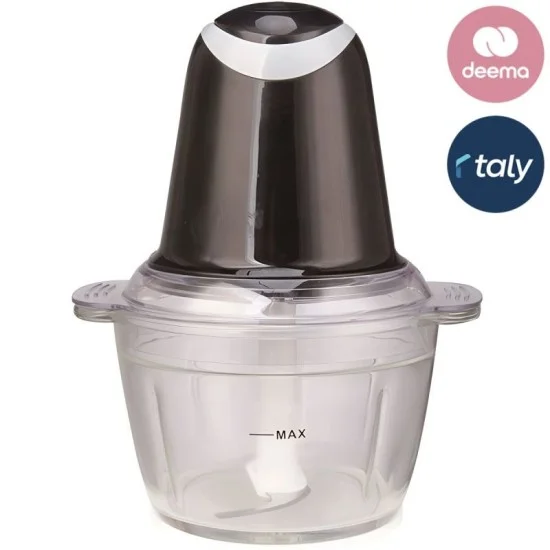 Orca Mini Chopper 200 Watts 1 Liter - Black